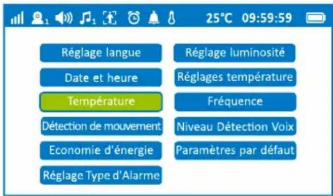 GEEMARC AMPLICALL SENTINEL - Temp. °C / °F - 1