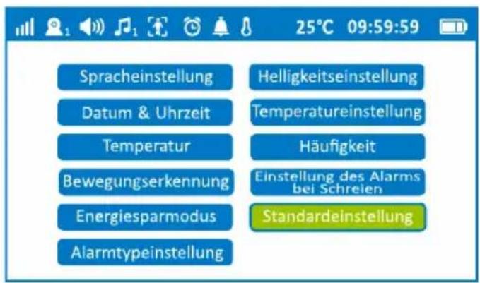 GEEMARC AMPLICALL SENTINEL - Standardeinstellung - 1