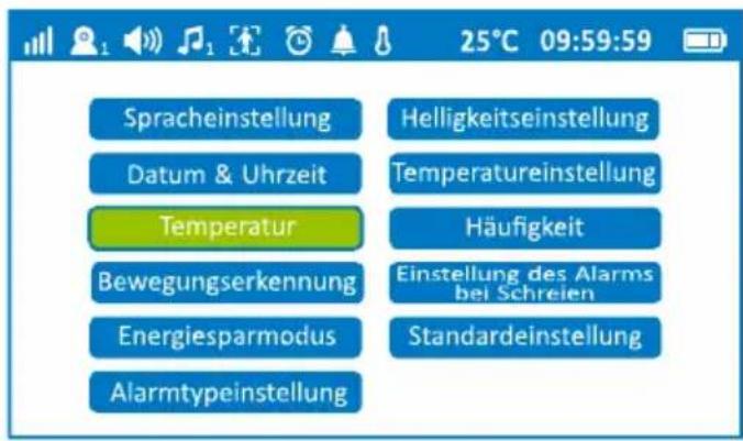 GEEMARC AMPLICALL SENTINEL - Temperatur °C / °F - 1