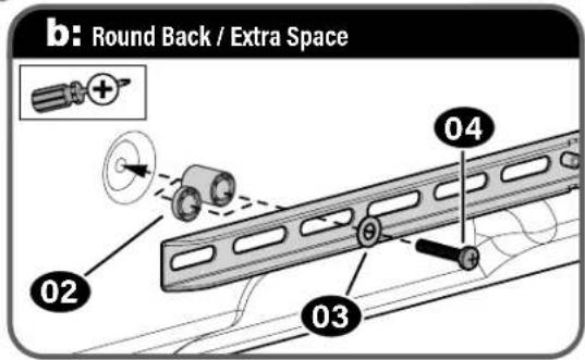 SANUS MFTVB1 - Attach Horizontal Brackets - 3