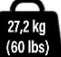 SANUS MFTVB1 - Votre televiseur pese-t-il plus de 27,2 kg (60 lbs) accessoires compris ? - 1