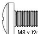 SANUS MFLF1 - STEP1 Parts and Hardware - 21