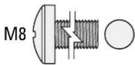 SANUS MFLF1 - Select TV Screw Diameter - 2
