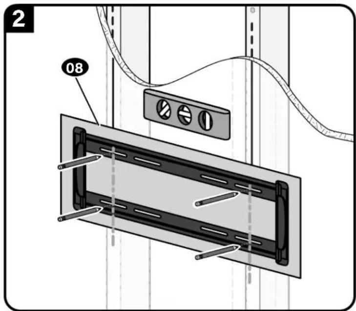 SANUS MFLF1 - Wood Stud Option - 3