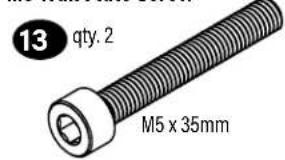 SANUS MFLF1 - STEP 3 Parts and Hardware - 2