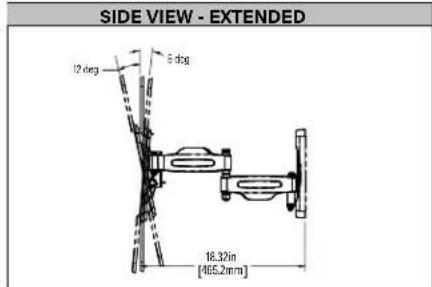 SANUS MFLF1 - Dimensions - 6