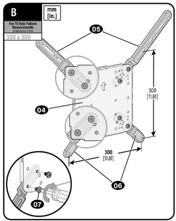 SANUS MFLF1 - Assemble Your TV Bracket - 2