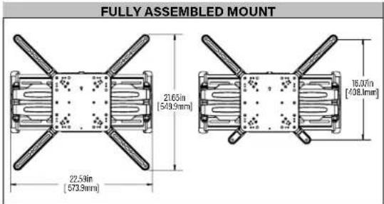SANUS MFLF1 - Dimensions - 7