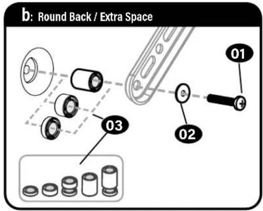 SANUS MFSF1 - Attach TV Bracket - 4