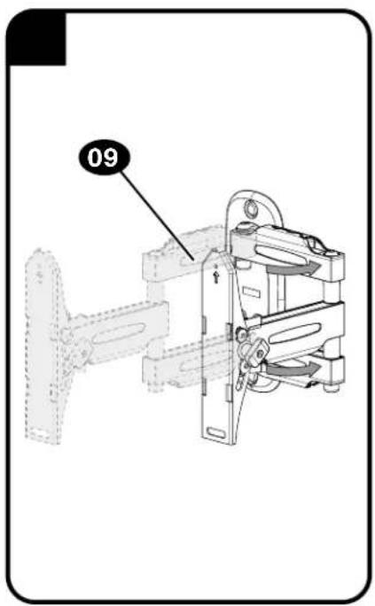 SANUS MFSF1 - STEP 3 Hang TV onto Wall Plate - 3