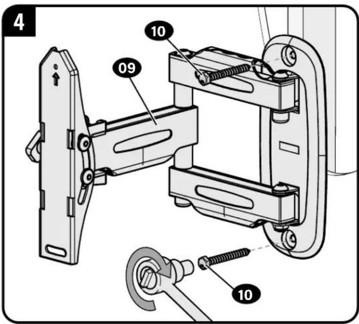 SANUS MFSF1 - Wood Stud Installation - 5