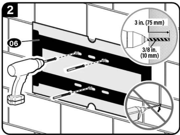 SANUS MFMT1 - Concrete Installation Kit CMK1 is not included - 2