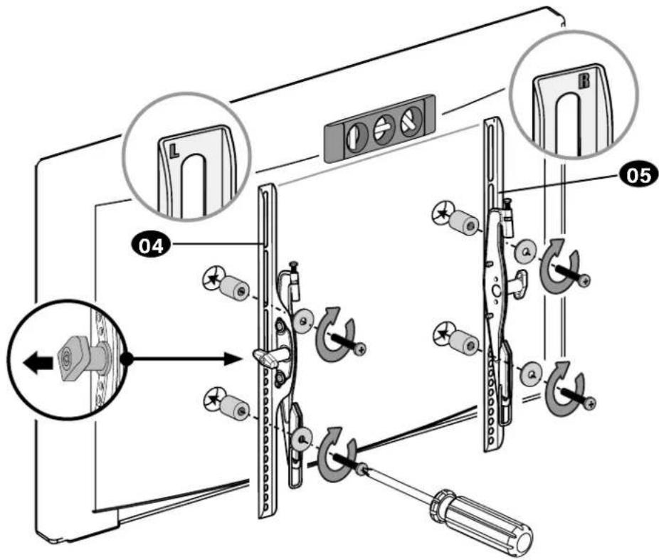 SANUS MFMT1 - Attach TV Brackets - 1