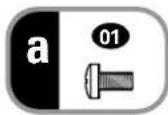 SANUS MFMT1 - Select TV Screw Length - 1