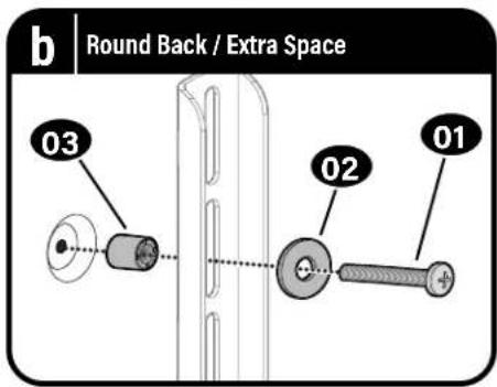 SANUS MFMT1 - Attach TV Brackets - 3