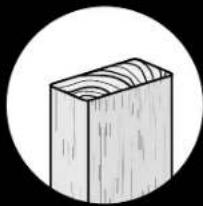 SANUS MFLD1 - WOOD STUD - 1