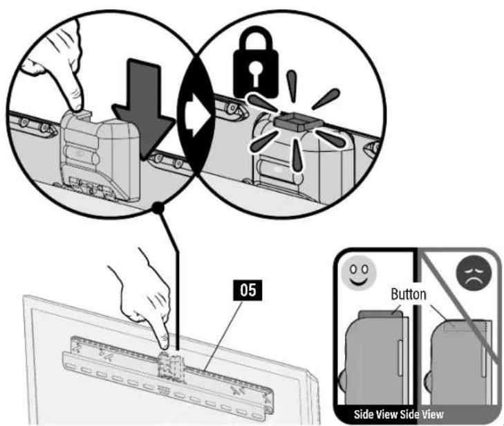 SANUS MFLD1 - Lock the Wall Plate - 1