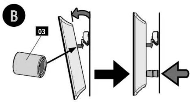 SANUS MFLD1 - Lock the Wall Plate - 5