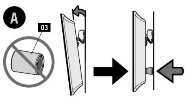SANUS MFLD1 - Lock the Wall Plate - 2