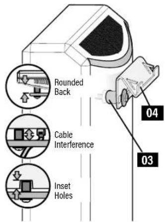 SANUS MFLD1 - Determine TV Screw Length - 4