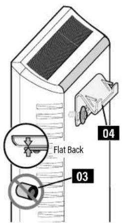 SANUS MFLD1 - Determine TV Screw Length - 2