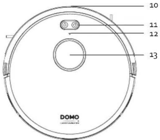 DOMO DO7298S - ROBOTSTOFZUIGER - 1