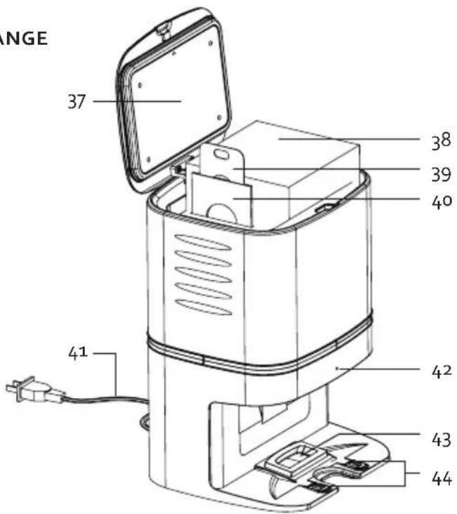 DOMO DO7298S - STATION DE RECHARGE ET DE VIDANGE - 1