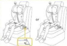 Joie i-Irvana - For installation with 3-point belt + ISOFIX system - 2