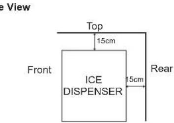 Hoshizaki DCM-60KE - LOCATION - 2