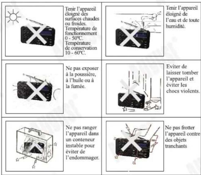 August MB225 - ■ Conservation et Utilisation - 1