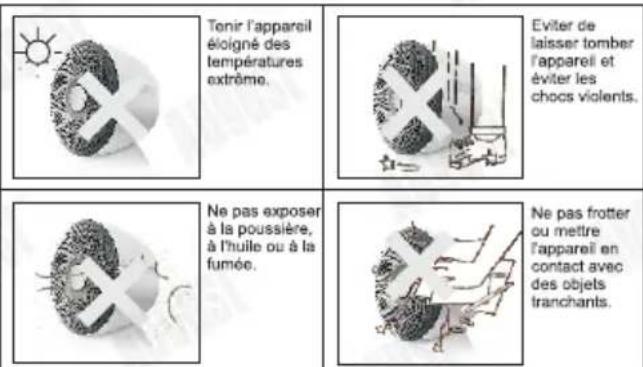 August MS430 - ■ Utilisation et conservation - 1