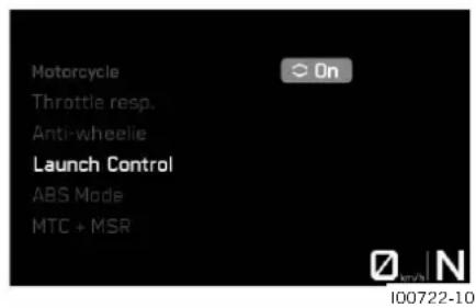 KTM 990 Duke (2024) - Launch Control (en option) - 1