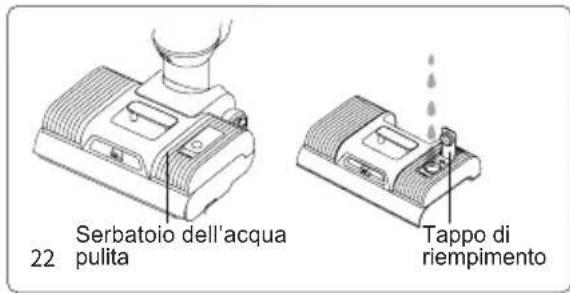 JIMMY HW11 Pro - Riempimento del serbatoio dell'acqua pulita - 1
