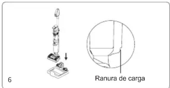 JIMMY HW11 Pro - Coloque la máquina en la base de carga - 5