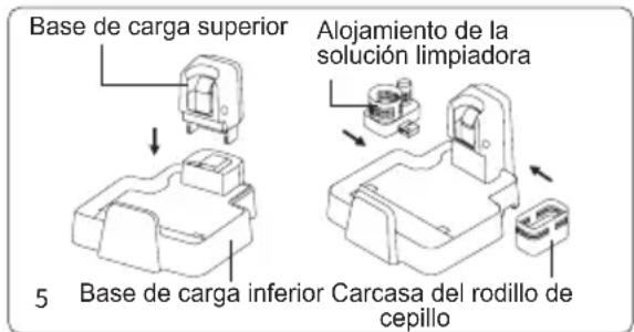 JIMMY HW11 Pro - Coloque la máquina en la base de carga - 4