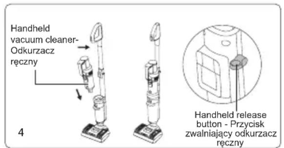 JIMMY HW11 Pro - Umieszczanie odkurzacza na bazie ładującej - 3