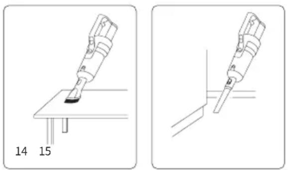 JIMMY HW11 Pro - Verwendung von Handstaubsaugern - 2