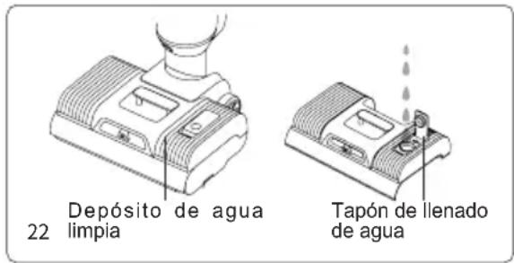 JIMMY HW11 Pro - Llenar el depósito de agua limpia - 1