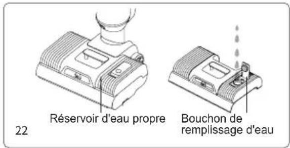 JIMMY HW11 Pro - Indicateur de vide du réservoir d'eau propre - 1