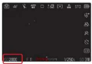 LEICA SL3 - Pour sélectionner une valeur fixe - 1