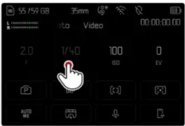 55/59 GB 35mm Video 00:00:00.00 2.0 1/40 100 0 F ISO EV P Auto WEI