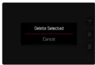 LEICA SL3 - SUPPRESSION DE PLUSIEURS ENREGISTREMENTS - 5