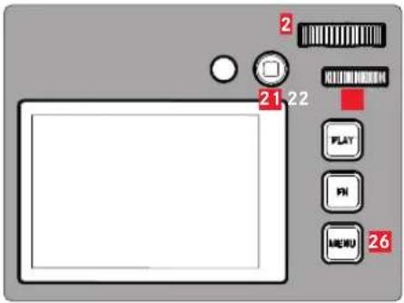 2 21 22 PLAY PH MENU 26