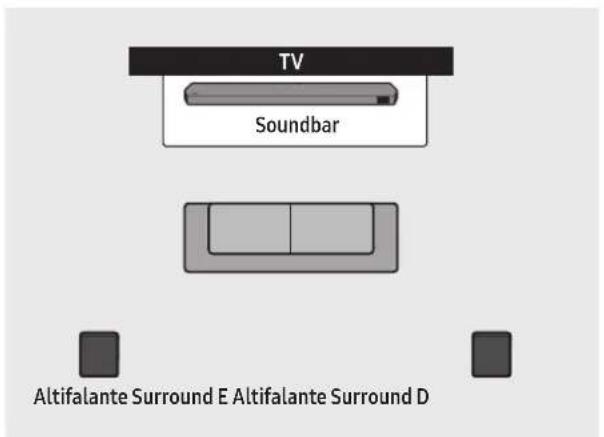 SAMSUNG HW-Q990D - Modo do Altifalante Surround - 1
