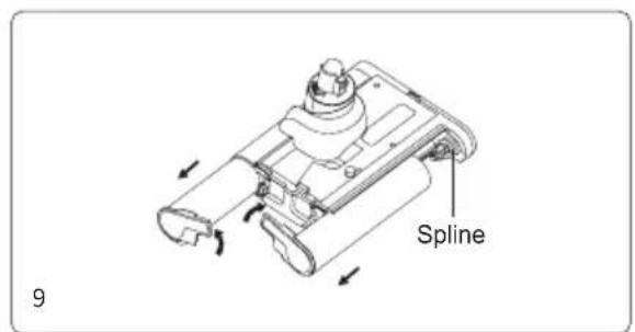 JIMMY HW11 Pro Max - Brushroll assembly and disassembly - 6