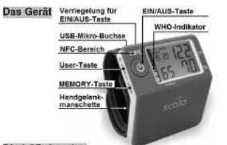 Scala SC 7400 NFC - Wie erhalten Sie zuverlässige Messwerte? - 1