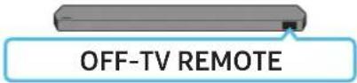 SAMSUNG HW-Q800D - Adjusting the Soundbar volume with a TV remote control - 3