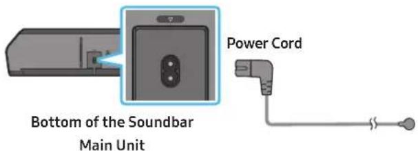 SAMSUNG HW-Q800D - Connecting the power and units - 3