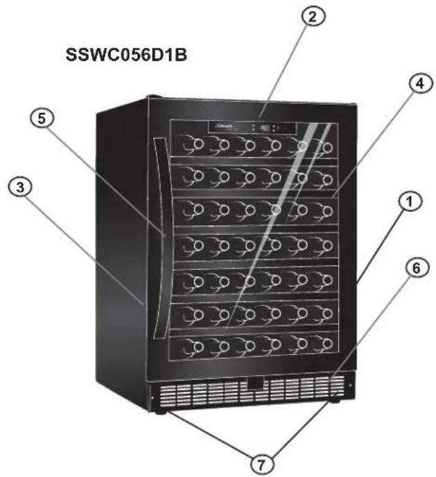 DANBY SSWC056D1B - FEATURES - 1