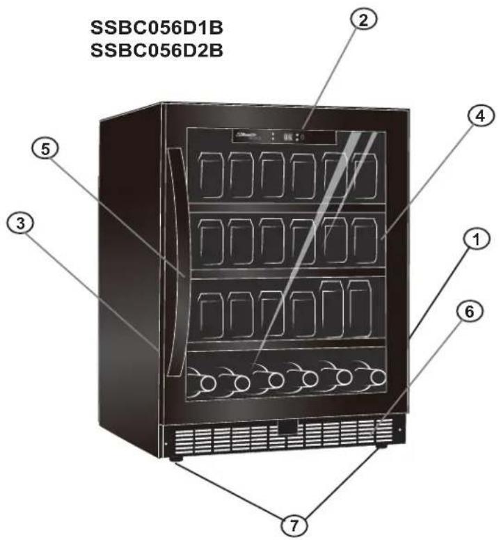 DANBY SSWC056D1B - FEATURES - 1